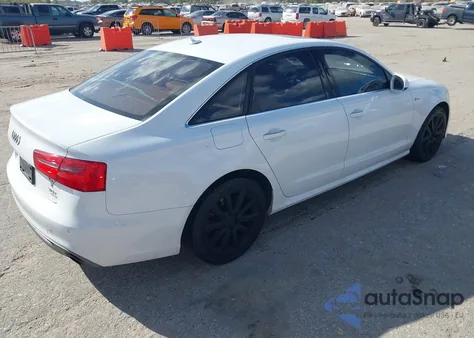 2013 Audi A6 3.0T Premium from USA, damaged, VIN WAUHGAFC6DN032706